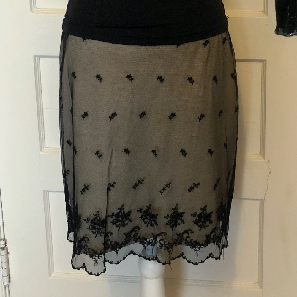 French Connection lace skirt